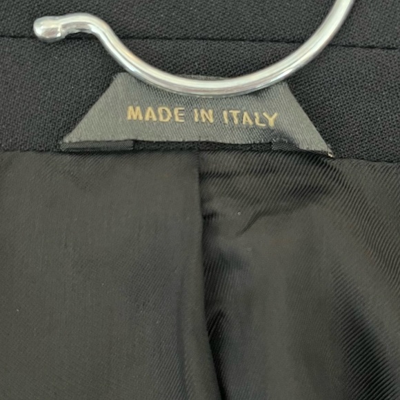 Vintage 2001 Banana Republic classic black 3 button blazer sport coat size 42R - Picture 7 of 10